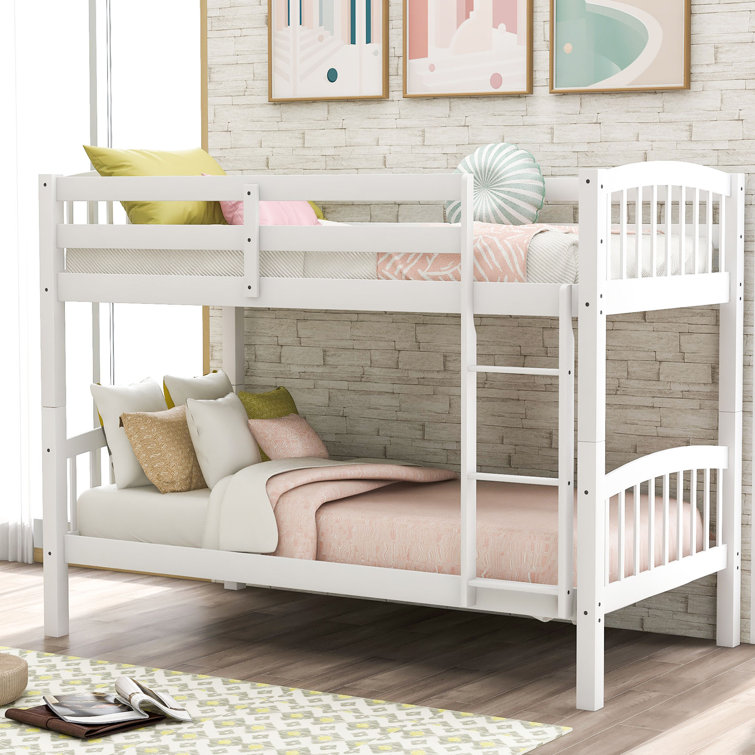 Harriet Bee Aayliah Twin Over Twin Standard Bunk Bed by Harriet Bee